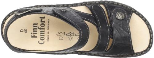 Finn Comfort Women's Gomera, Black Plisseelight, 42 EU/11 M US | Image 4