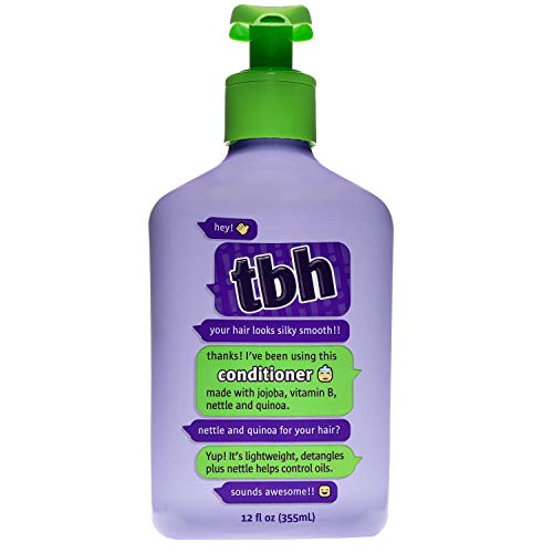 TBH Kids Conditioner- Lightweight and Detangling Formula - Kids Conditioner Hair - Sulfate, Paraben Free - 12 oz