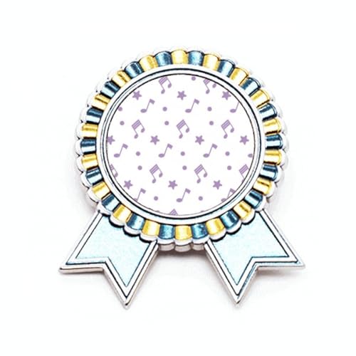Broche notes de musique violettes pour sublimer votre tenue lors d'un concert ou une sortie opéra