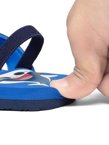 Image of ONYC Shark V Shape Sliders for Kids, Unisex