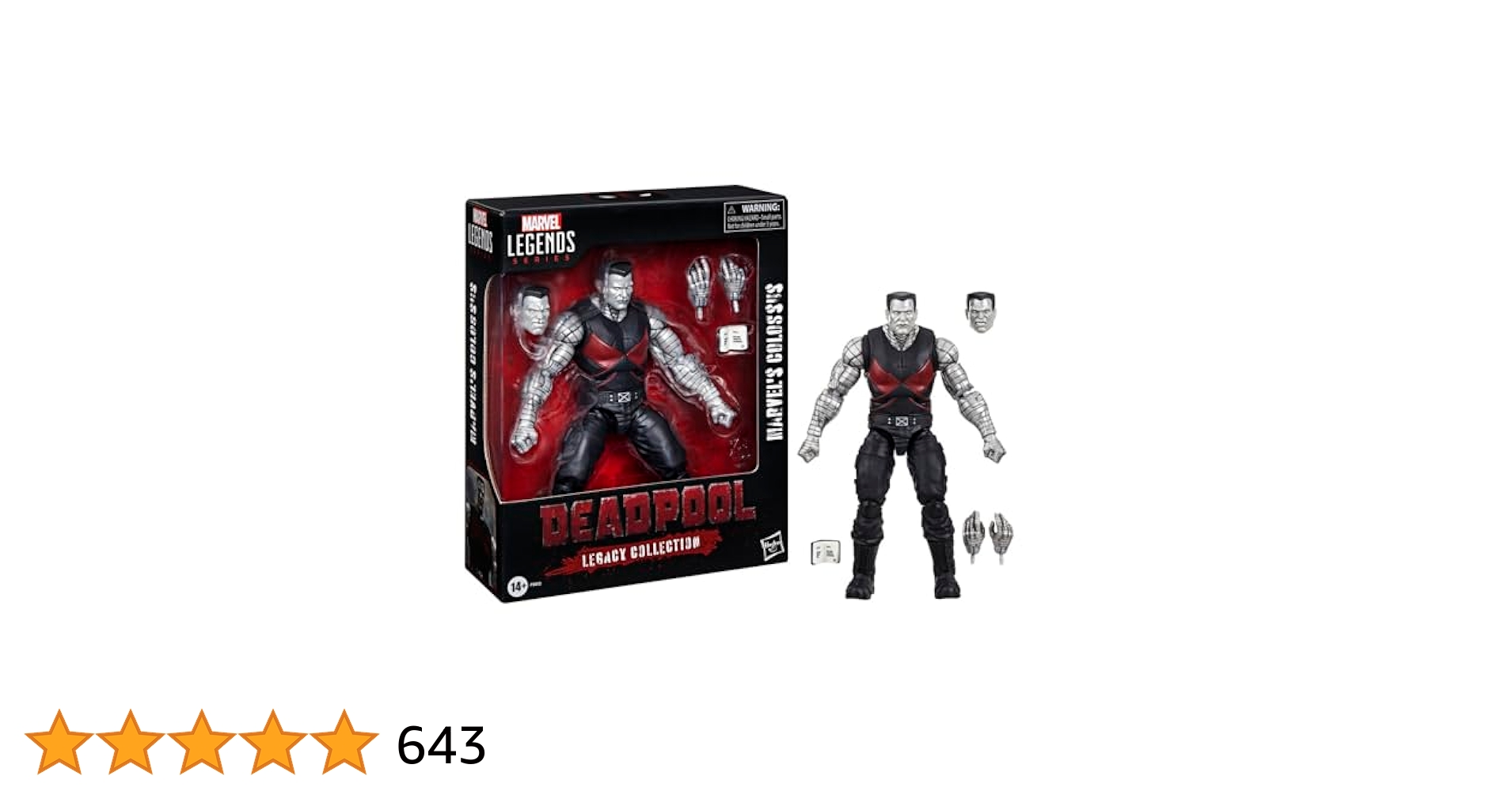【24時間以内発送】ハズブロ　MARVEL レジェンド コロッサス　デッドプール マーベルレジェンド コロッサス（『デッドプール』） レビュー
