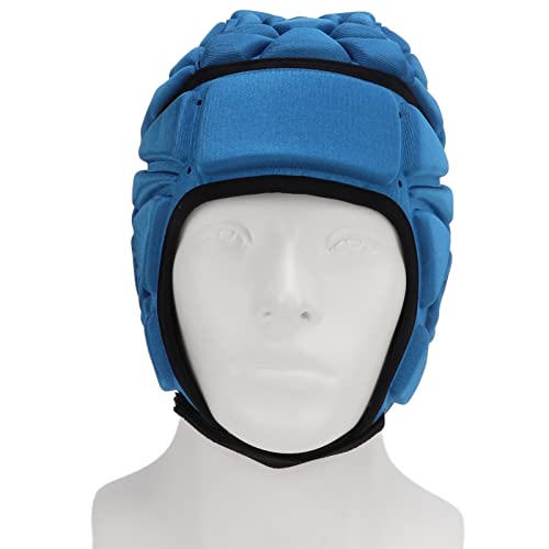 Capacete De Futebol De Espuma BORDSTRACT EVA Com Tecido Respirável E Corda Ajustável Para Adultos(Az