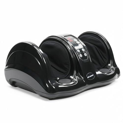 Image of Durafit91 Electric Foot Massager for Pain Relief, Feet Massager with Hand Simulation Massage, Air Compression, Shiatsu, Deep Kneading, Blood Circulation, Relaxation & Stress Relief, Portable Massager