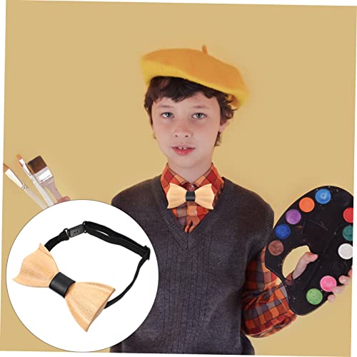 1pc Girl's Bow Tie Christmas Party Accessory Boy Girl Formal Tuxedo Bowtie for Collarless Shirts2