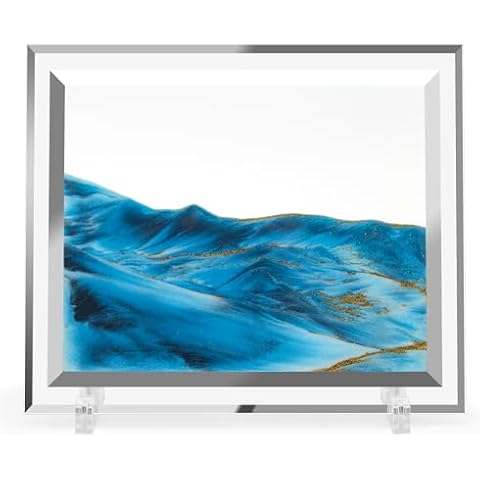 Coitak Moving Sand Art Picture, Dynamic Sand Picture, Desktop Sand Art for Home Decor and Office (12x10inch) Cover