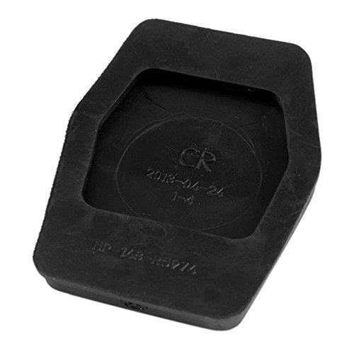 Unitedheart 1 par de capas de almofada de freio para pedal de embreagem de borracha reposição direta
