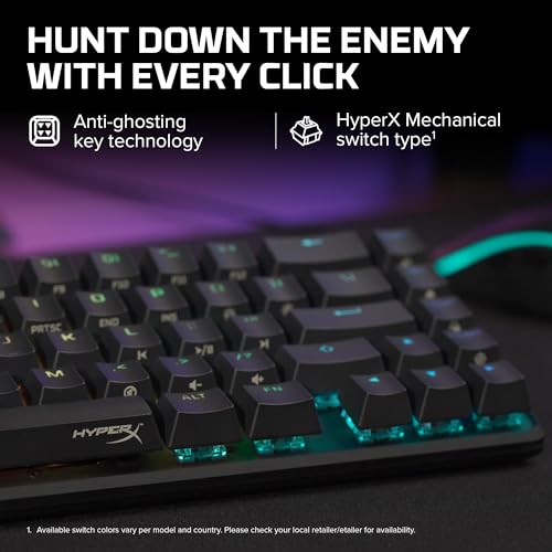 Image of HyperX Alloy Origins 65 Mechanical Gaming Keyboard Aqua Switch - (56R64Aa#Aba), Wired