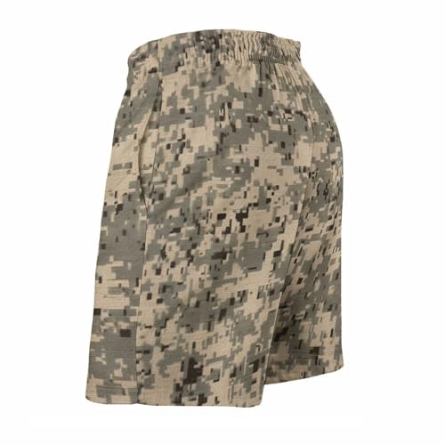 Men's Swim Trunks Quick Dry Board Shorts with Pockets Beach Shorts Army Digital Camouflage Bathing Suits for Men4