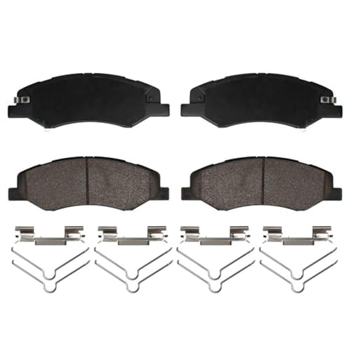 Image of Detroit Axle - Front Brake Kit for 2018-2025 Honda Odyssey, 2019 2020 2021 | 2022 2023 2024 Drilled and Slotted Disc Brake Rotors Ceramic Brake Pads with Hardware Replacement 12.60 inch inch Rotor