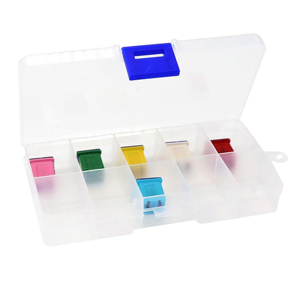 CALANDIS 6Pcs New F2825-Z Car Automotive Female Push in Cartridge Fuse 20A 25A 30A 40A 50A 60A 32V-image-39