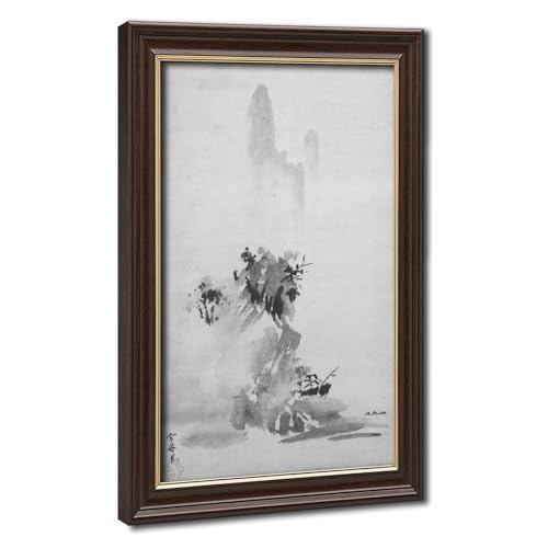 Impression sur toile Haboku Sansui WCYB Sesshu 50x76 cm