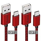 Charger Cable for Galaxy Note10+ Plus,(10FT 2pack) Type C Cable for Samsung Galaxy S10 S9...