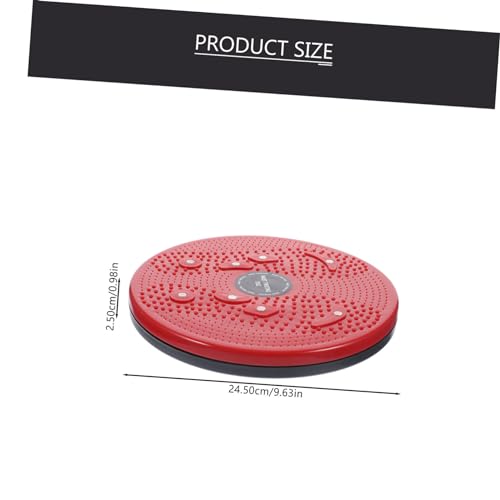 Yardwe 3 Pçs Cintura Pé Exercício Disco Corpo Moldar Placa De Massagem Cintura Trainer Máquina De Fi