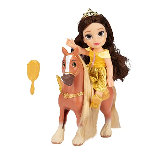 Disney Princess JAUNE Belle Doll & Phillipe Petite Gift Set thumb #6