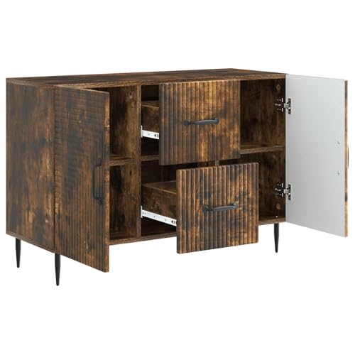Cómoda vintage de madera para solucionar la falta de orden en tu salón 5