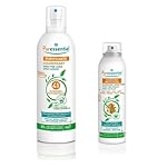 Set Puressentiel Spray Purificante per l'Aria ai 41 Oli Essenziali 500ml + Spray Acaricida Insetticida per tessuti 150ml, 100% Puri e Naturali, Purifica, Tratta e Igienizza