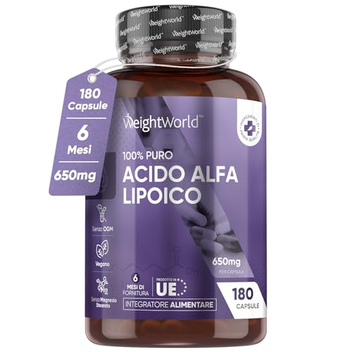 Acido Alfa Lipoico 650 mg