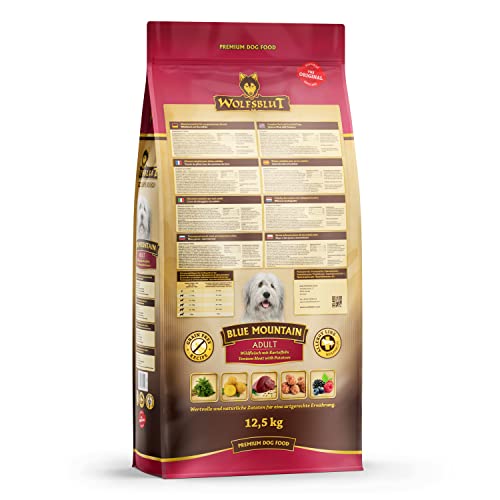 Wolfsblut - Blue Mountain - 12,5 kg - Wildfleisch - Trockenfutter - Hundefutter - Getreidefrei