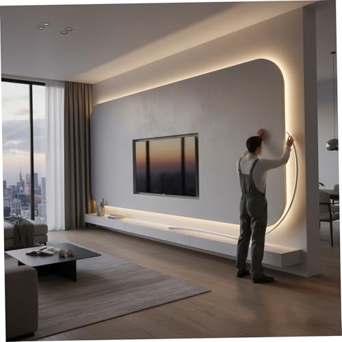 Canal de bande LED silicone de 5m diffuseur lumière flexible IP67