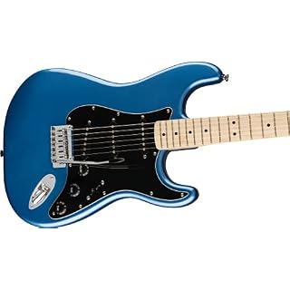 Affinity Stratocaster MN Lake Placid Blue - Les Beatles, Paul McCartney, John Lennon, RIngo Starr, George Harrison Affinity Stratocaster MN Lake Placid Blue – Image 3