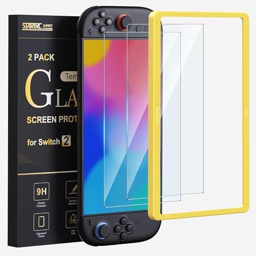 GuiGui DaMoWang Displayschutz Für Nintendo Switch Lite - 2 Stück 9H Härte 5,5 Zoll