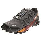 Salomon Speedcross 4 CS Trail Running Shoe - Men's Autobahn/Detroit/Orange Rust, US 11.0/UK 10.5