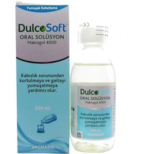 Dulcosoft Liquid Oral Laxative for Comfortable Relief from Constipation, 250 ML