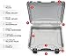 NANUK 910 Waterproof Hard Case with Foam – 14.3” x 11.1” x 4.7”, Protective Case for Camera, Electronics & Gear – Impact-Resistant, Dustproof, Airline Carry-On Approved – Made in Canada, Silver