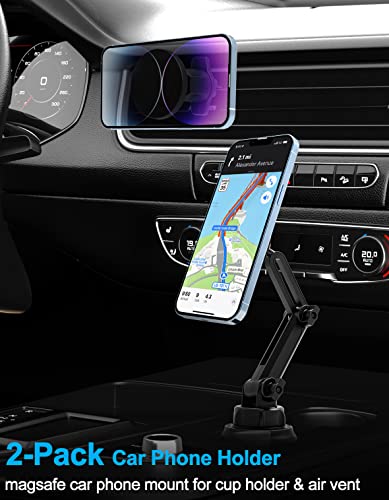 woleyi Magnetic Phone Car Mount 2-Pack - Image 2