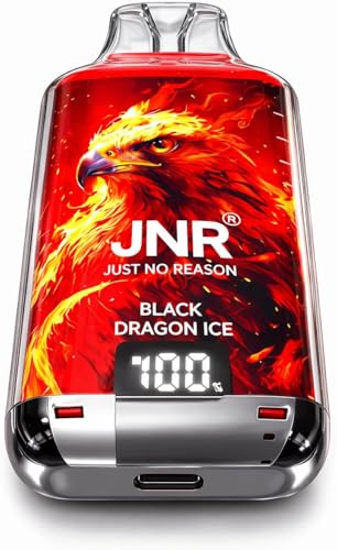 JNR FalconX 28000 Puff Pod Remplissable Rechargeable (Black Dragon Ice)