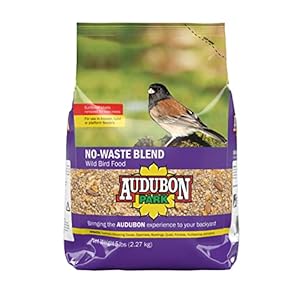 Audubon Park 12228 No-Waste Blend Wild Bird Food, 5-Pound