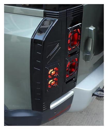 Focos traseros Land Rover Defender protector de lámpara con diseño mecha ABS 4