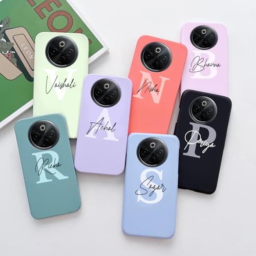 Image of COLORflow Back Cover Compatible with Vivo T4 5G / Y300 Pro 5G / iQOO Z10 5G | Solid Color Customized Back Cover Compatible with Vivo T4 5G / Y300 Pro 5G / iQOO Z10 5G