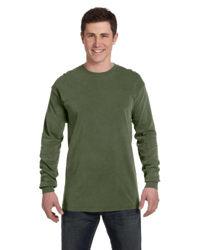 Comfort Colors Men's Adult Long Sleeve Tee, Style 6014 3XL Hemp