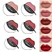 Produktbild 2023 NEW Magic Fast Apply Color Changing Waterproof Lipstick, 6 Colors Matte Lazy Fast Apply Lipstick, Non-stick Cup Lip Shape Lipstick Long Lasting (01#02#03#04#05#06#)