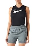 Ajuste regular NIKE W NK Tempo Luxe 2IN1 Short Shorts, Smoke Grey/Smoke Grey/Reflective silv, XS Women\'s