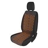 MAXCOM Foldable & Washable Fabric Heated Seat Cushion with Temperature Control & Timer - Whole Back...