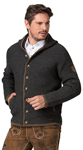 Preisvergleich Produktbild Stockerpoint Herren Jacke Alex Strickjacke, anthrazit, 52 EU