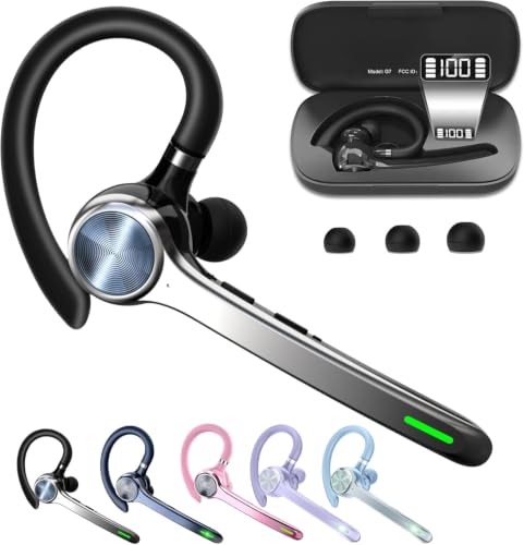 HEIBAS wireless earpiece with microphone for work