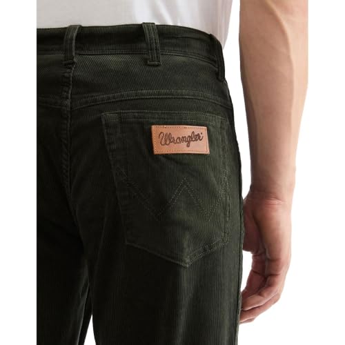 Wrangler - Jeans Herren - Authentic Straight Fit - Texas - Grün – Ansicht 6