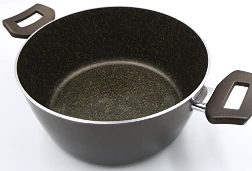 Illa TERRA Casseruola antiaderente all' olio di oliva - Diametro 24cm altezza 11cm