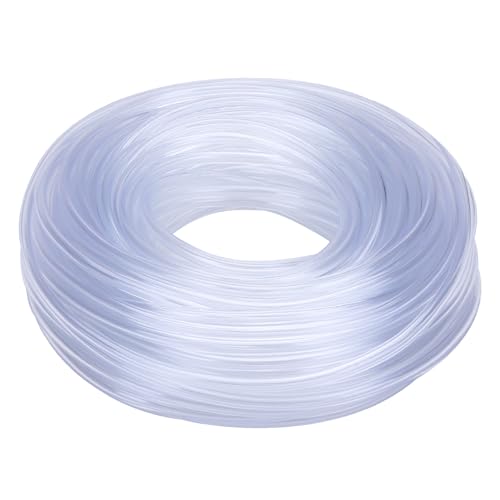 DERNORD PVC Tubing 1/16"ID X 1/8"OD Flexible Clear Vinyl Hose 50 Feet for Food Grade