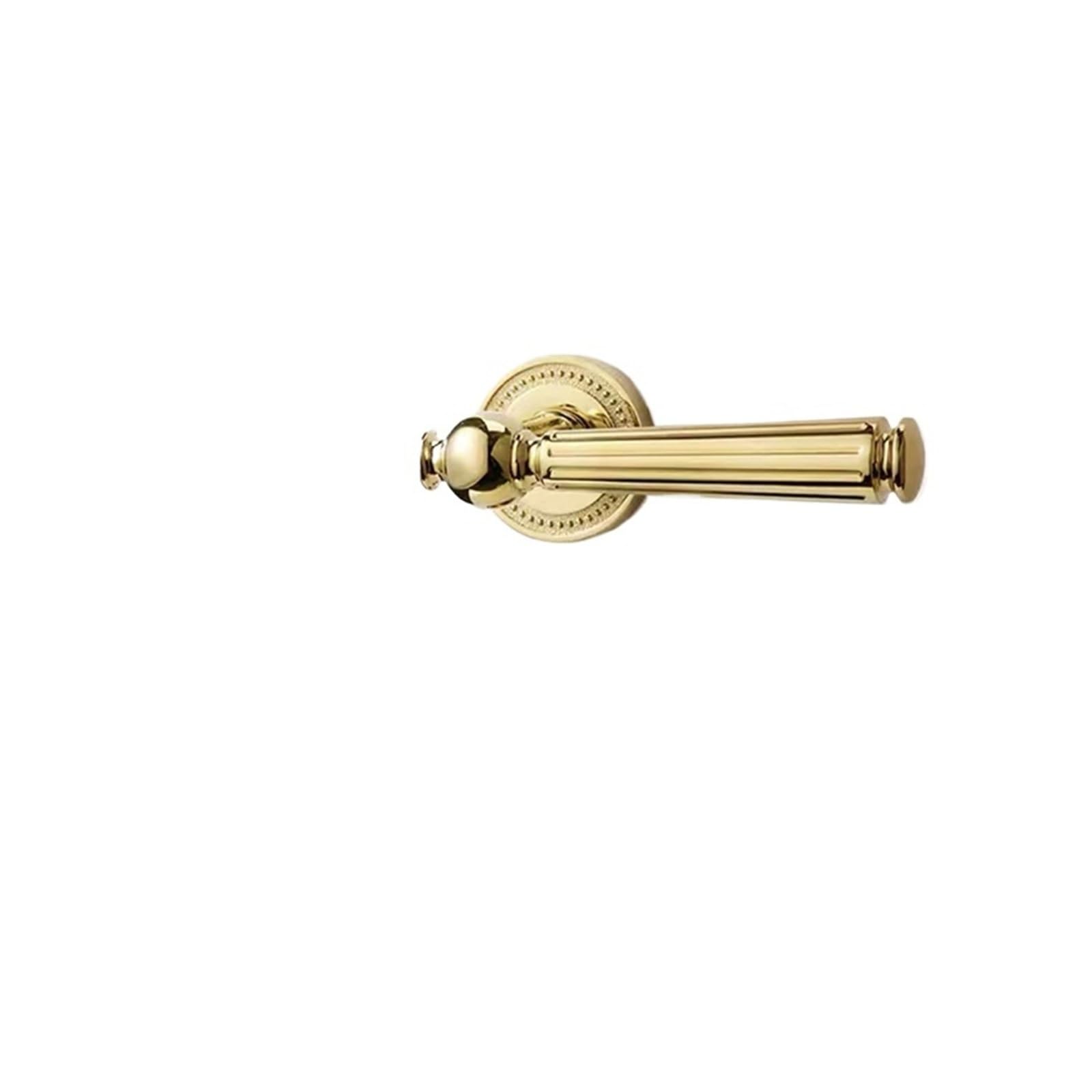 OPTEPYOE Indoor Door Lock Household Wooden Handle Split Silent