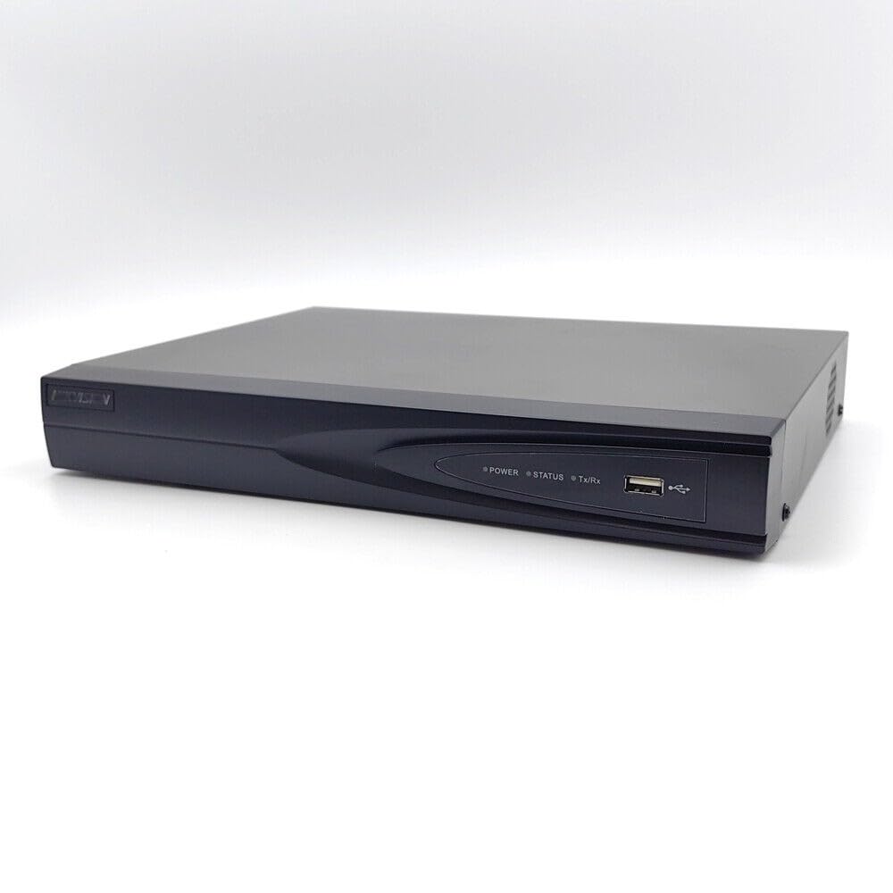 DS-7608NI-K1/8P 4K 8 Channel 8 PoE Network Video Recorder NVR, Embedded Plug & Play, H.265+/H.265/H.264, Up to 8MP (4K) Recording, Support ON-VIF, Support Firmware Upgrade, Original English Version.