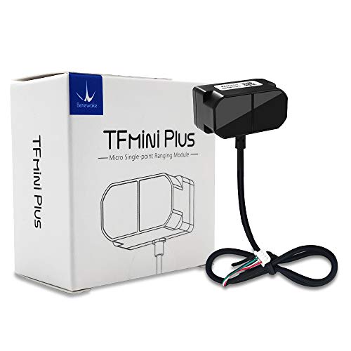 youyeetoo TFmini Plus Lidar Sensor Module Single-Point Ranging Module 0.1-12m Measurement Range Distance, for Drone Industrial Sensing Robot Smart Home Support I/O, UART and I2C