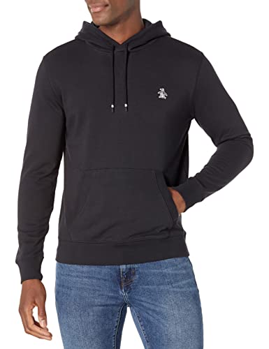 Original Penguin Men's Sticker Pete Long Sleeve Pullover Hoodie Shirt