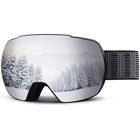LIKELAR Snowboard Skibrille Herren Damen Cover