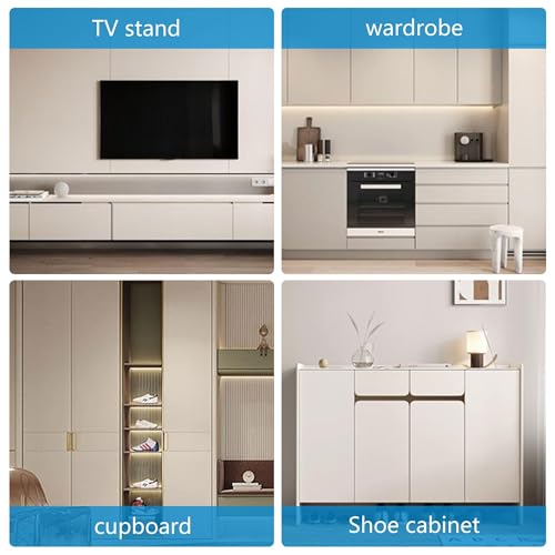 20 Pcs Cabinet Door Knobs Hardware Sturdy Knobs Brushed Nickel Round Drawer Handle Stainless Steel with Screw for Cabinet Wardrobe Furniture Kitchen Bathroom Bedroom Silver - Image 5