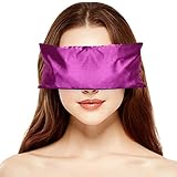 Timoo Lavender Eye Pillow for Sleeping, Eye Pillow for Yoga, Lavender-Scented Eye Pillow, Spa Eye Pillow Yoga Silk Eye Bags, Great Gift for Family Friends Colleges,