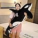 Mhtop Simulazione Killer Whale Giocattoli di Peluche Ripiene Orcinus Orca Fish Doll Shark Cartoon Soft Sleep Pillow Kids Regalo Divertente
